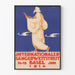 Vintage-Poster des Internationalen Sängerwettbewerbs Basel 1914