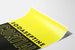 Dekoratives Poster Iodaseptine Cortial zweifarbiges Design