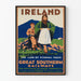 Vintage-Poster Irland – Land der ewigen Jugend – Great Southern Railways
