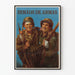 Vintage-Poster Irmãos de Armas - Militärische Wanddekoration