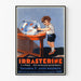 Vintage-Poster IrraStérine Vitamine D gegen Rachitis