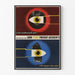Poster Sicherheit Waffe "Look First Prevent Accidents"