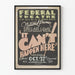 Vintage-Poster Theater 'It Can't Happen Here' Sinclair Lewis