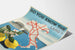 Vintage-Poster Karte und Zitrone aus Italien