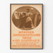 Vintage-Poster Jährliche Ausstellung München 1902 - Künstlerische Wanddekoration