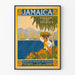 Vintage-Poster Jamaika – Juwel der Tropen für Wanddekoration