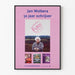 Poster Jan Wolkers 50 Jahre Schreiben