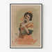 Vintage-Poster Jane Mary Die schöne Arlésierin für Wanddekoration