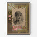 Vintage-Poster weibliches Porträt Dekorativ Janish Gräfin Arco