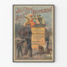 Vintage-Poster Jardin Zoologique d'Acclimatation Bois de Boulogne