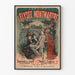 Vintage-Poster Gärten des Élysée Montmartre Wanddekoration