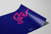 Minimalistisches Jazz-Design-Poster in Blau und Rosa — Ansicht des Kunstwerks