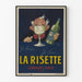 Vintage-Poster La Risette Anislikör