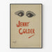Vintage-Poster Jenny Golder mit intensivem Blick