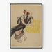 Vintage-Poster Flamenco-Tänzerin Jenny Hasselquist