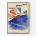 Vintage-Poster Wanddekoration Jenny on the Job Beauty Sleep
