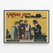 Vintage-Poster Salomy Jane - Wanddekoration im Western-Stil — gerahmtes Bild an der Wand