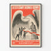 Vintage-Poster Polnische Dekoration Jesteśmy Jednej Krwi