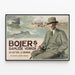 Vintage-Poster Bohjers Samlede Werke für Wanddekoration — gerahmtes Bild an der Wand