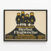 Vintage-Poster Johannisthal Herbst Flugwoche - Retro-Wanddekoration — gerahmtes Bild an der Wand