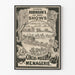 Vintage-Poster John Robinsons 10 große Zirkus-Shows Museum und Menagerie