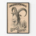 Vintage-Poster Bock Bier John Schusler Brauerei