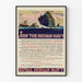 Vintage-Poster Join The Indian Navy Wanddekoration