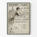 Vintage-Poster Tag des Pariser Tages 14. Juli 1915 – Kriegswerke Hôtel de Ville