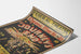 Vintage-Poster „Journey's End“ für Wanddekoration - Stil des alten Theaters