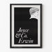 Minimalistischer Dekorationsposter Joyce & Co. Erwin