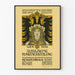 Vintage-Poster Kunstausstellung Wien 1898 Wanddekoration
