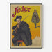 Vintage-Poster Judex Wanddekoration Dramatisch