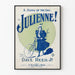 Vintage-Poster Julienne! Lied des Tages von Dave Reed Jr
