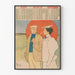Vintage-Kalender-Poster Juli bis September 1897