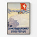 Wandposter Jungfraubahn Bernisches Oberland Schweiz