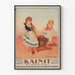 Vintage-Poster Kainit Stebnicki Dekorationsposter für Innenräume