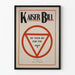 Vintage-Poster Kaiser Bill Wanddekoration im Retro-Stil