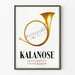 Vintage-Poster Kalanose Trompe-l'œil Musikalisch