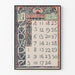 Kalenderposter November 1900 im Jugendstil