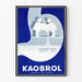 Vintage-Poster Kaobrol Perfekter Verband Wanddekoration