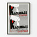 Vintage-Werbeplakat Kaolinase Einfach und Belladonna