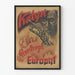 Wandposter Katyn Warnung Europas Design Vintage