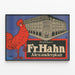 Poster Kaufhaus Fr. Hahn Alexanderplatz - Vintage-Wanddekoration — gerahmtes Bild an der Wand