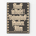Deutscher Vintage-Poster Kaufen in Basel Wanddekoration