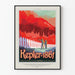 Poster Wanddekoration Kepler-186f Exoplanetenplanet