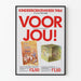 Poster Kinderboekenweek 1984 - Vintage-Wanddekoration