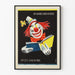 Vintage-Poster Kinderboekenweek 1955 Clown und Buch