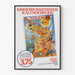 Poster Kinderboekenweek Kalenderbuch 1982 Wanddekoration Vintage