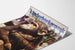 Vintage-Poster Kinderboekenweek mit sitzendem Affenbaby