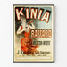 Vintage-Poster Kinia Raffard Amer Toni Aperitif - Retro-Wanddekoration